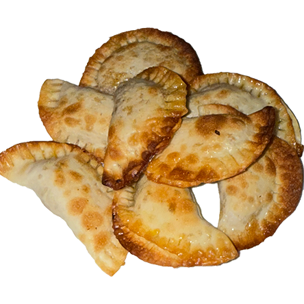 Serving of homemade shrimp dumplings ready to eat.